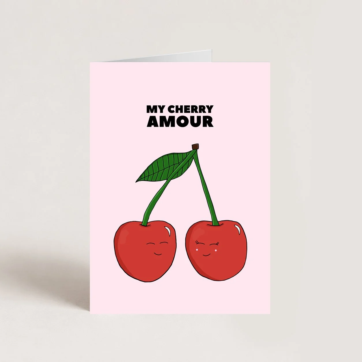 My Cherry Amour Love Card