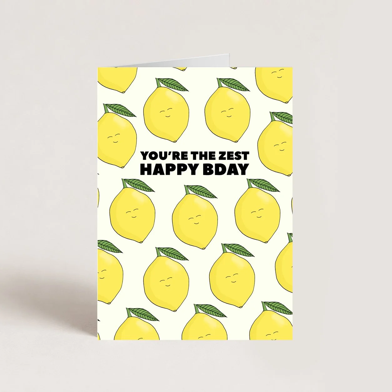 Lemon Birthday Card