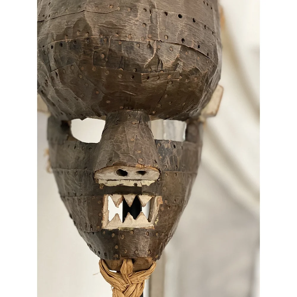 Xhosa Tribe Mask Sold At Auction: South African Tribal Mask Dance Mask