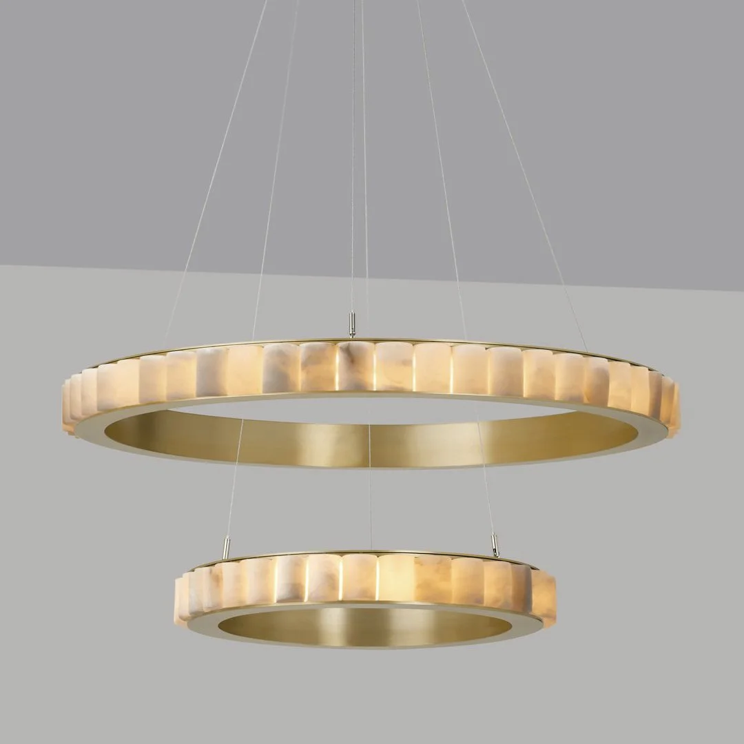 AVALON HALO SATIN BRASS