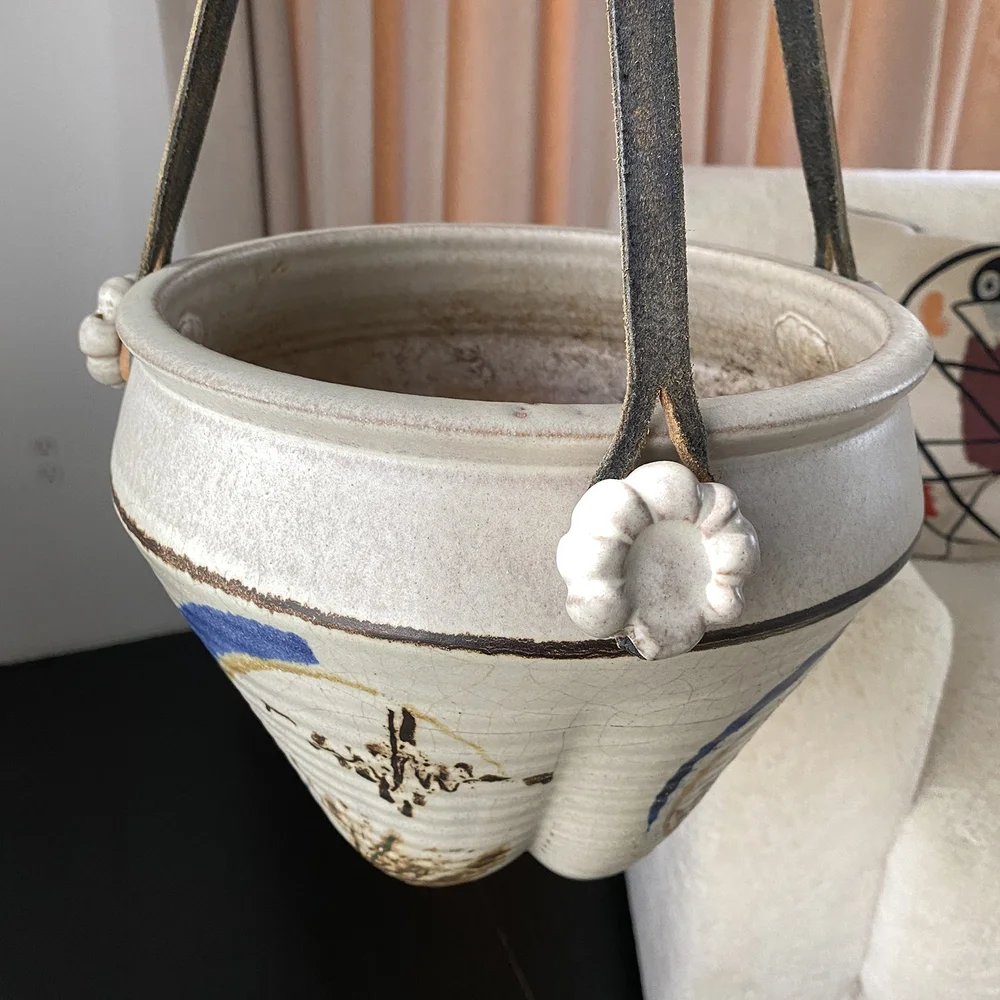 basket indoor planter Provence Rattan Rectangular Planter main image 0