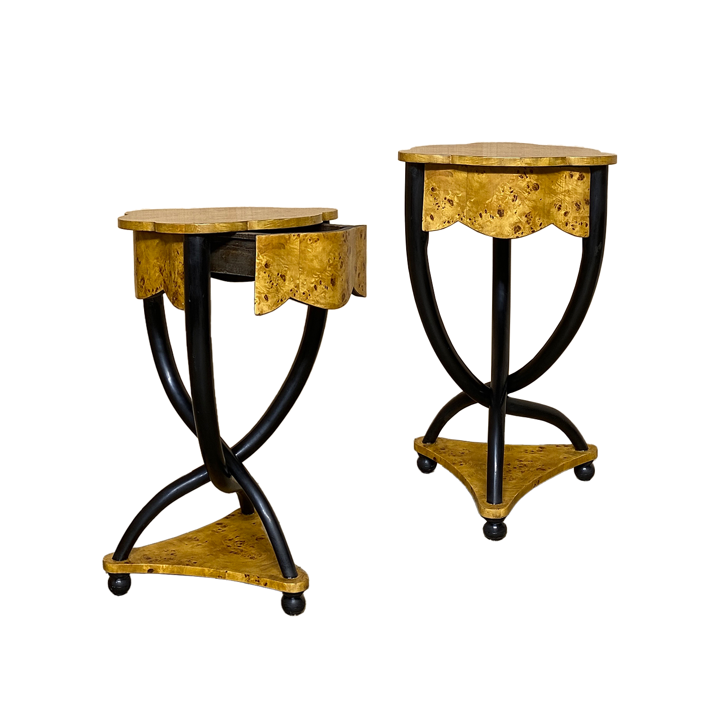 ART DECO END TABLES