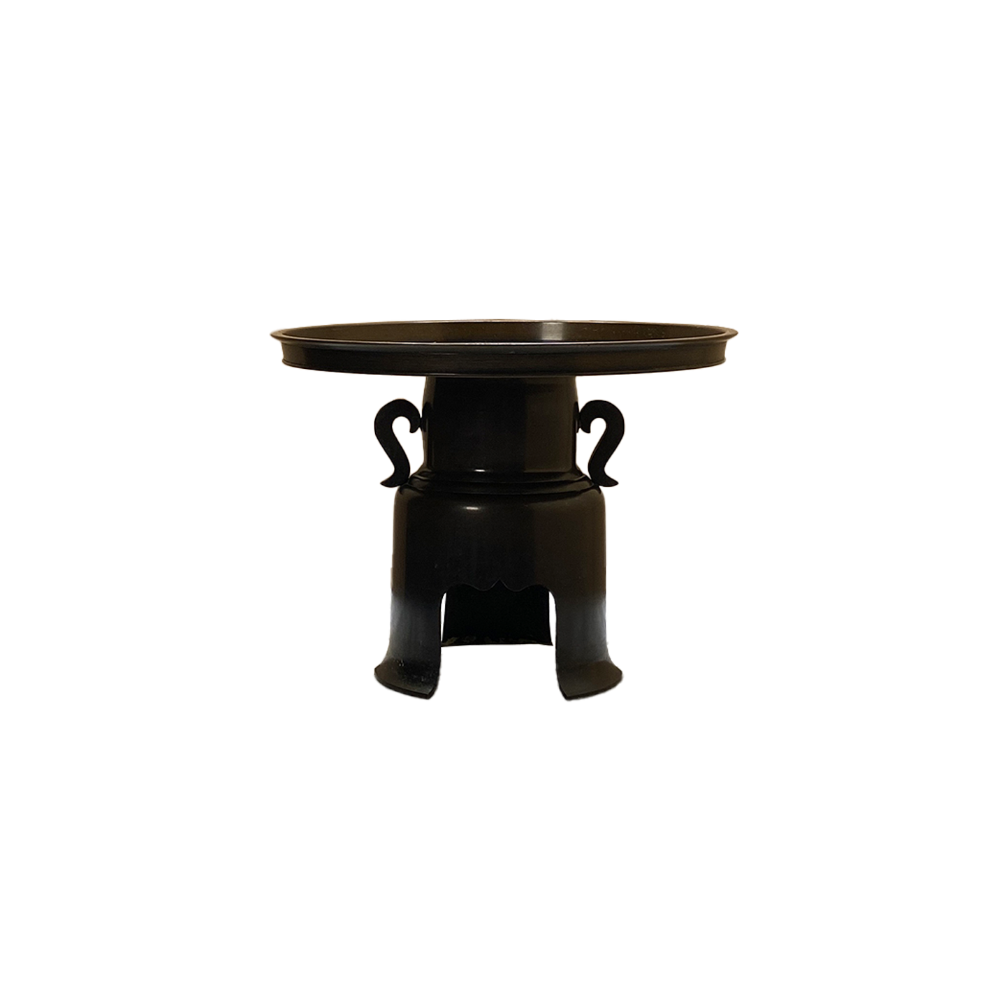 JAPANESE IKEBANA BRONZE VASE