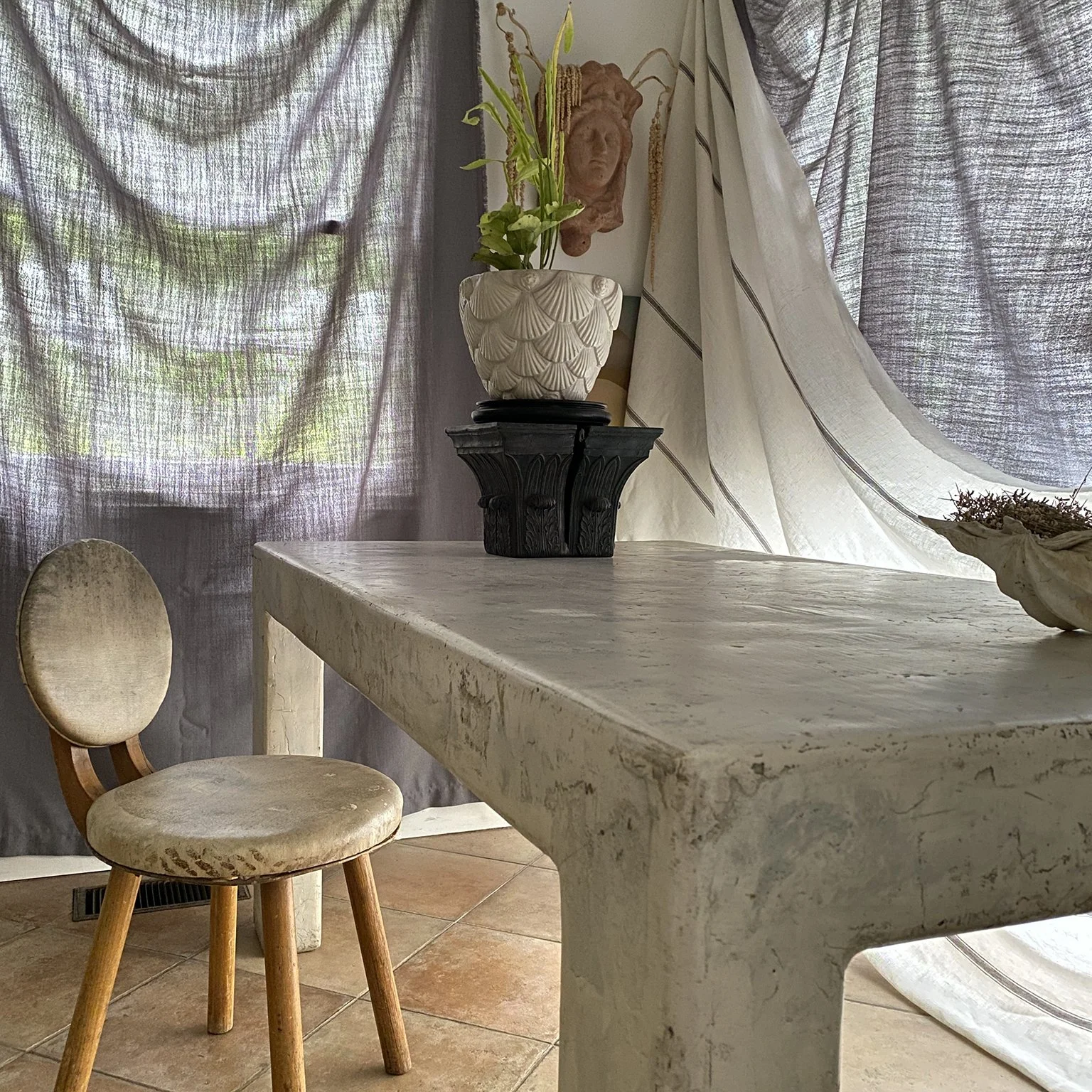 siglo-moderno-post-modern-white-painted-parson-dining-table-vintage-modern-3.jpg