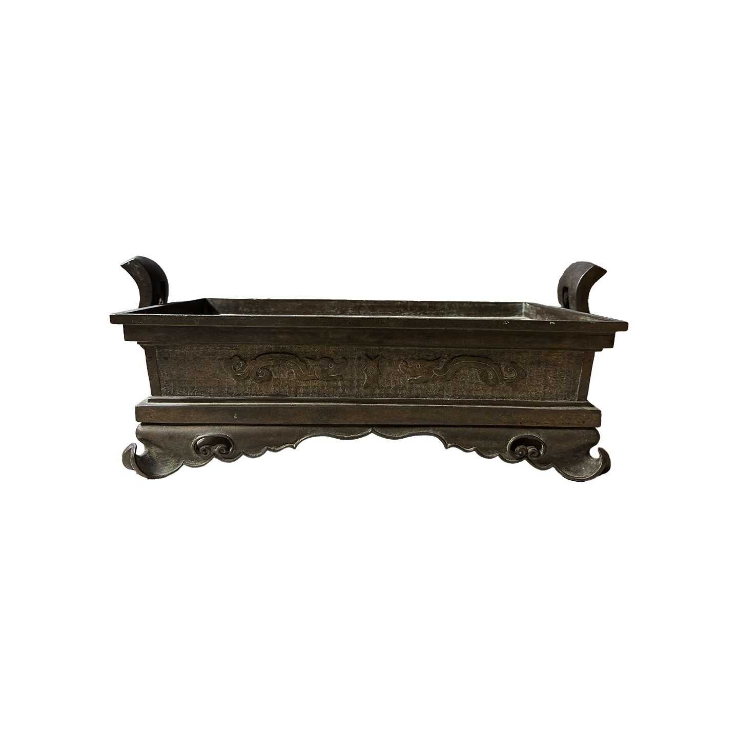 JAPANESE BONZAI BRONZE PLANTER