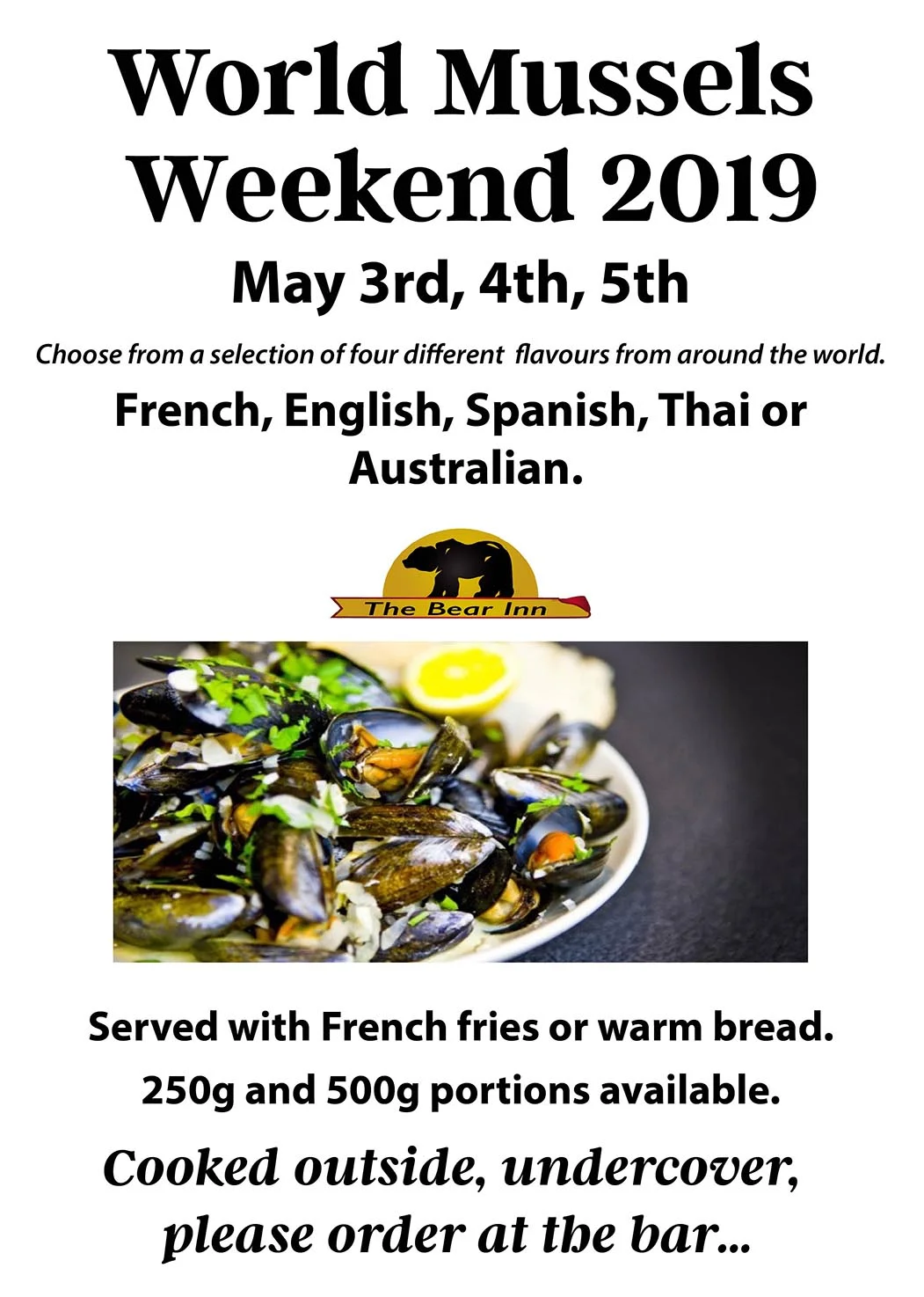 WORLD MUSSELS WEEKEND