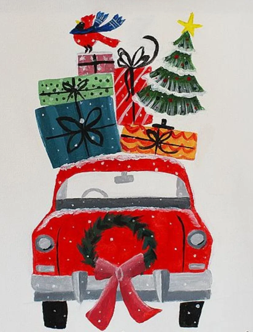 Holiday Paint &amp; Sip