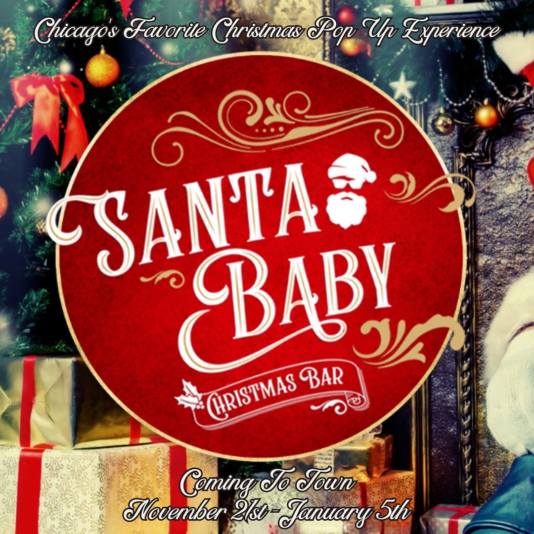 *Cue Mariah Carey* It&rsquo;s&hellip;&hellip; TIME!!! 🧊✨ Reservations for Santa Baby and the 2024 holiday season are now open! Head to www.santababybar.com to book your spot at Chicago&rsquo;s Favorite Christmas Pop-Up Experience!🎅🎁❄️

We&rsquo;ve