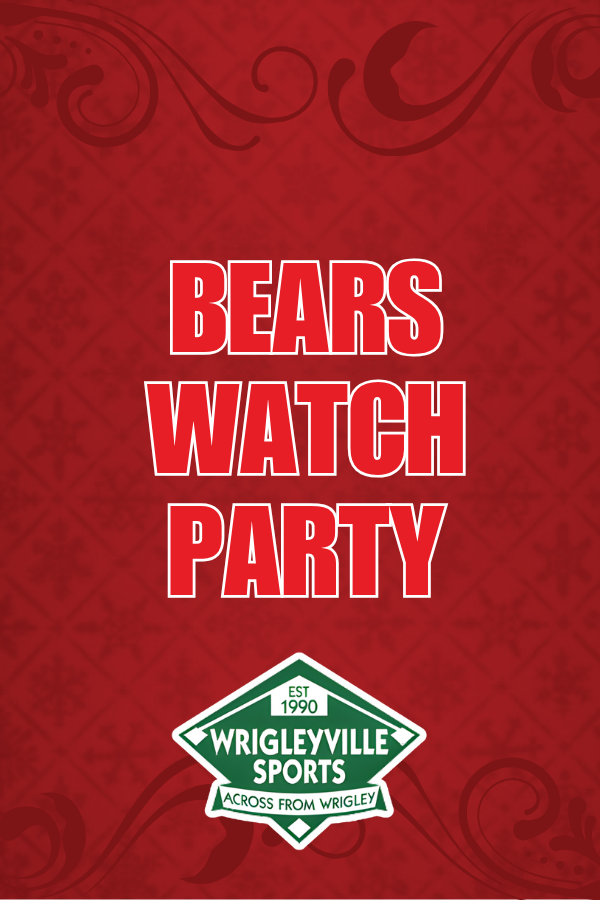 Nov 23 - Bears Watch Party with Wrigleyville Sports | 12 PM