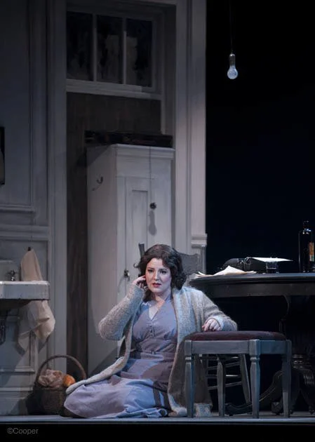 Rhoslyn as Mimi in Puccini’s La Boheme at Pacific Opera Victoria, 2011 (Photo: David Cooper)