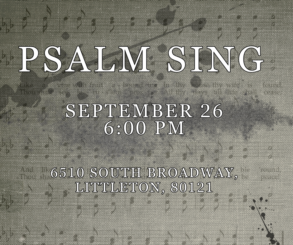 September Psalm Sing