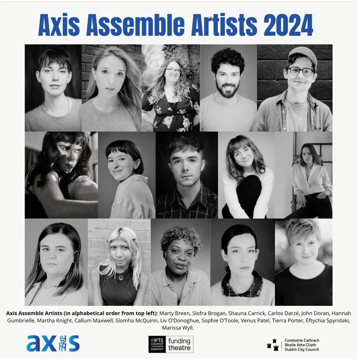 Delighted to be part of this lovely lot with @axis_ballymun! 🎉

Supported by @artscouncilireland @dublincityartsoffice @dublincitycouncil, photo by @monika_palova_photography 📷