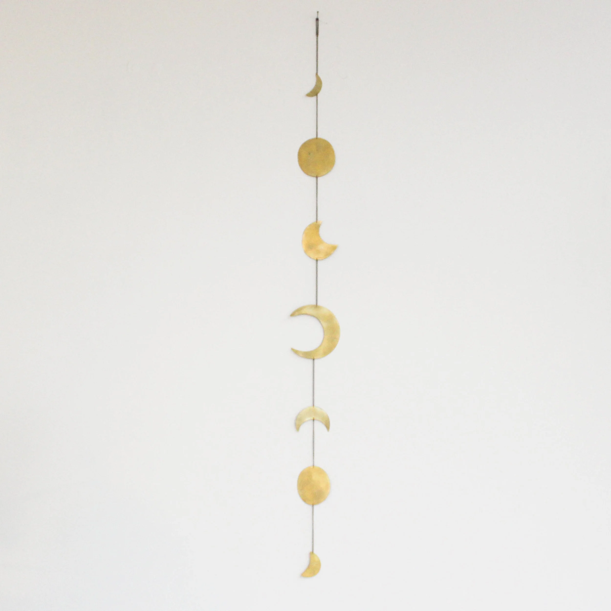 Brass Moonphase Wall Piece