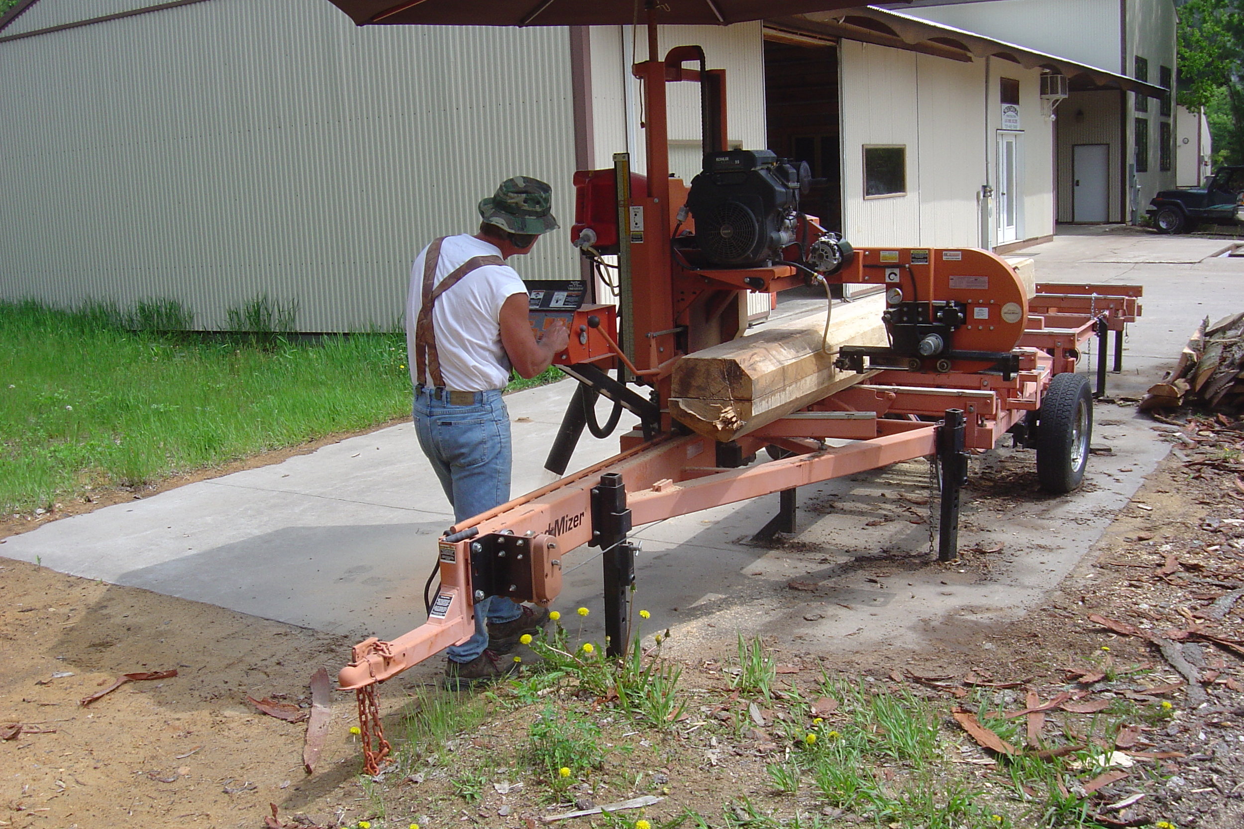 On Site Sawmill
