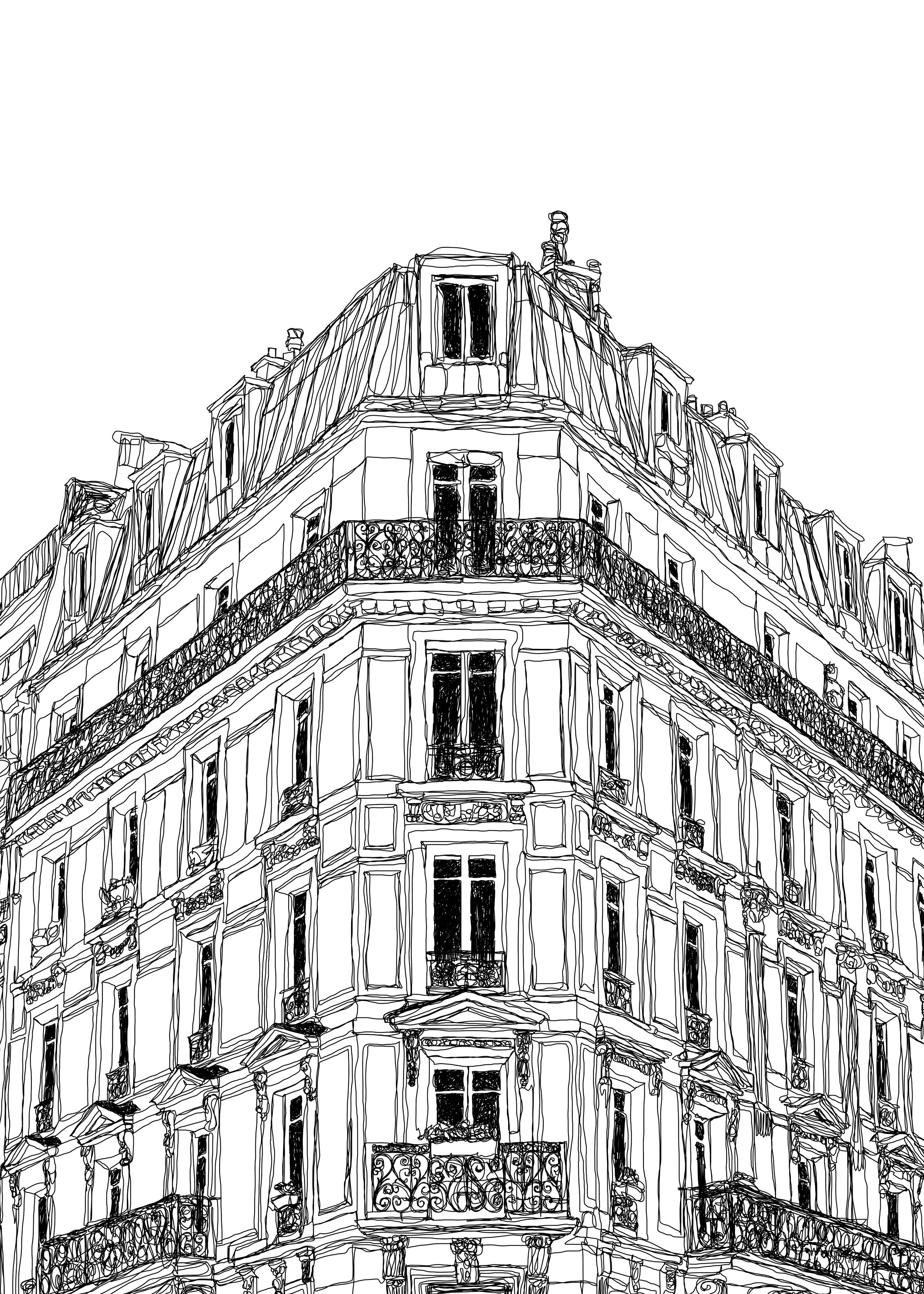 Parisian Facade Posterlounge.jpg