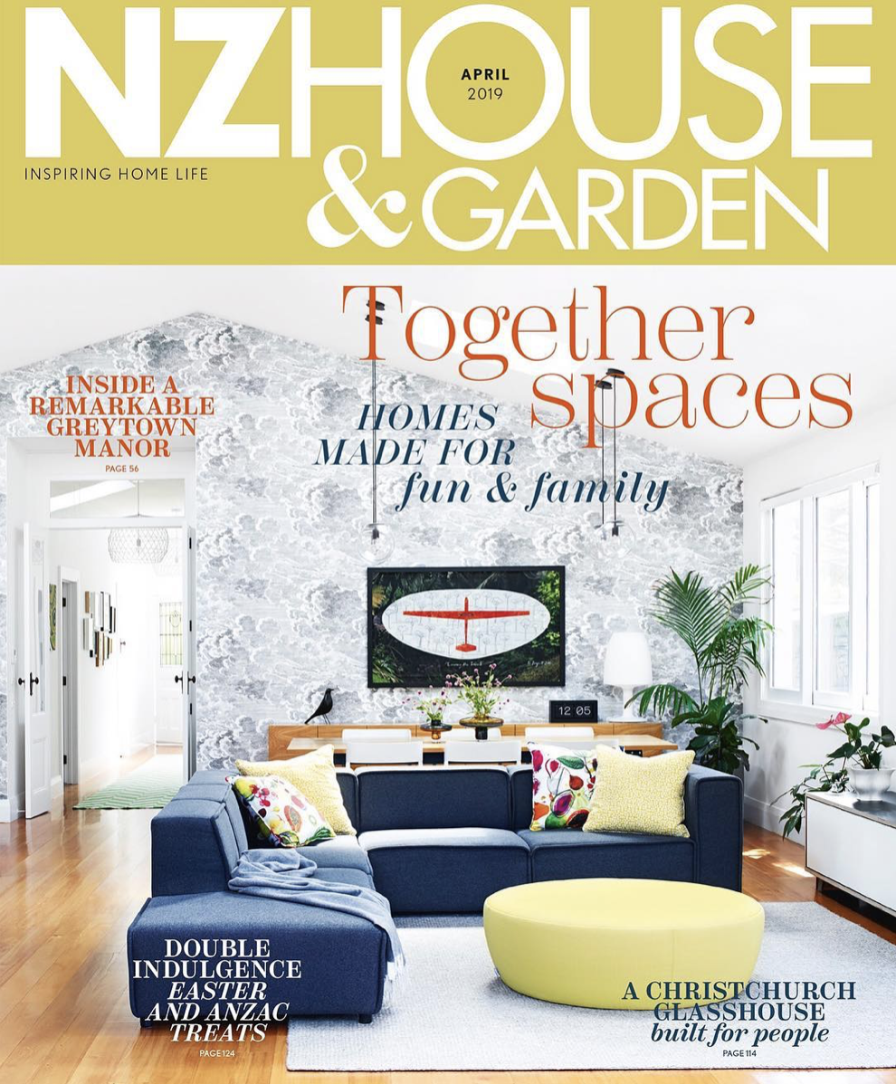 NZ HOUSE &amp; GARDEN APRIL 2019