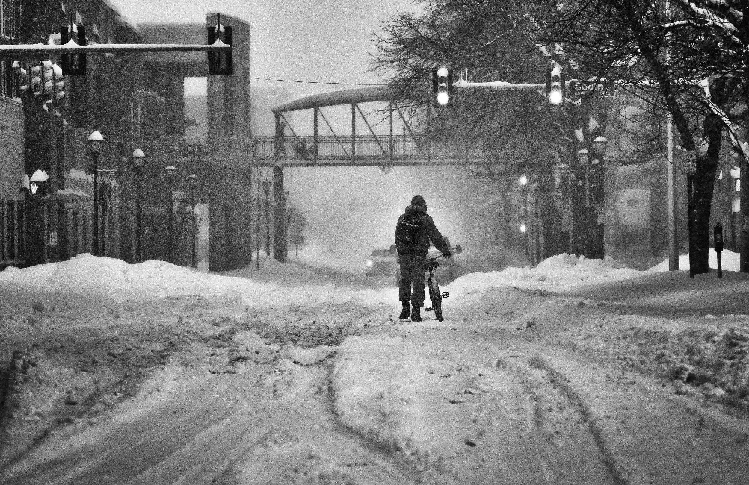  Winter storm, South Main Street, Wilkes-Barre, Pa. 