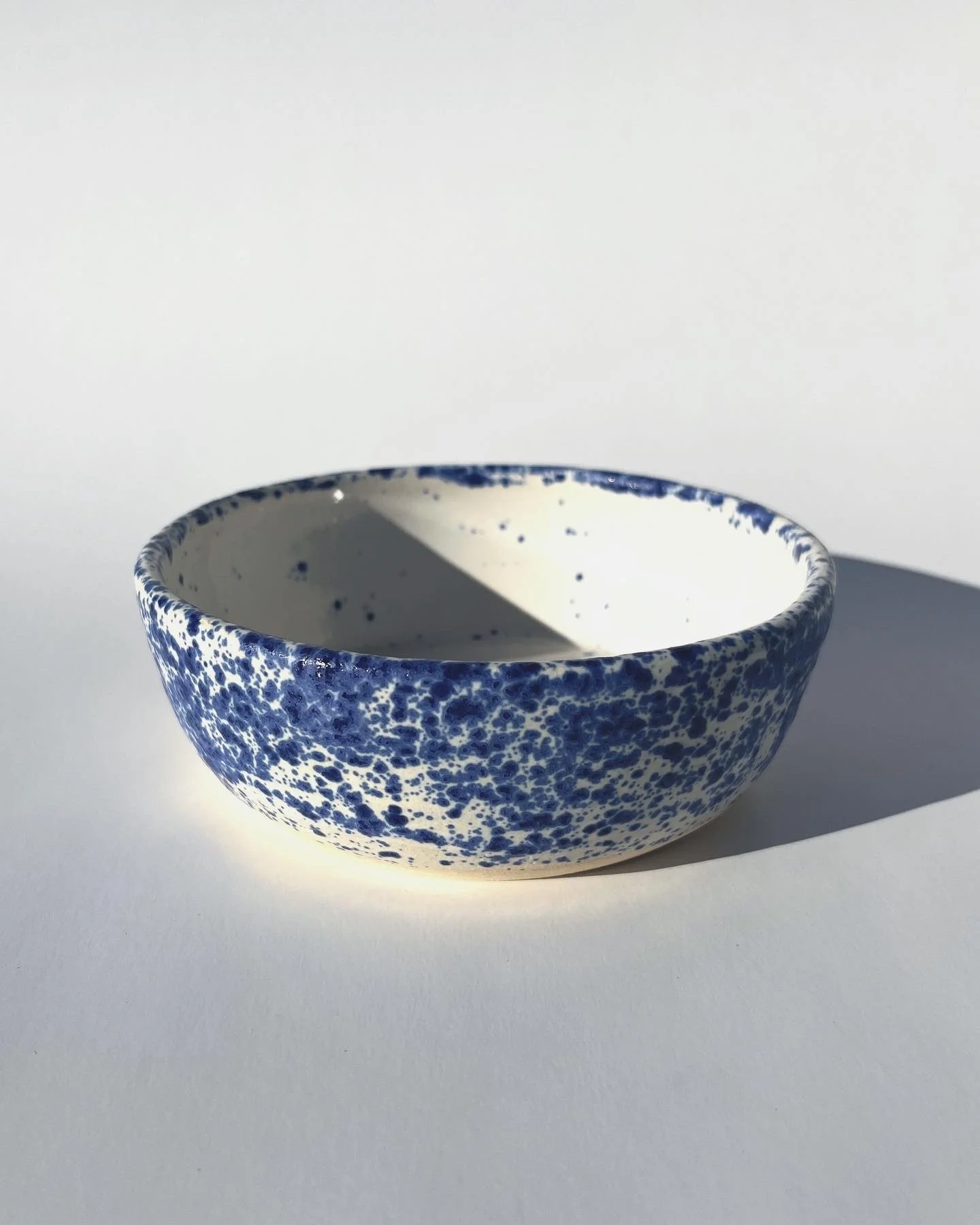 Blue Splatter Bowl Catchall
