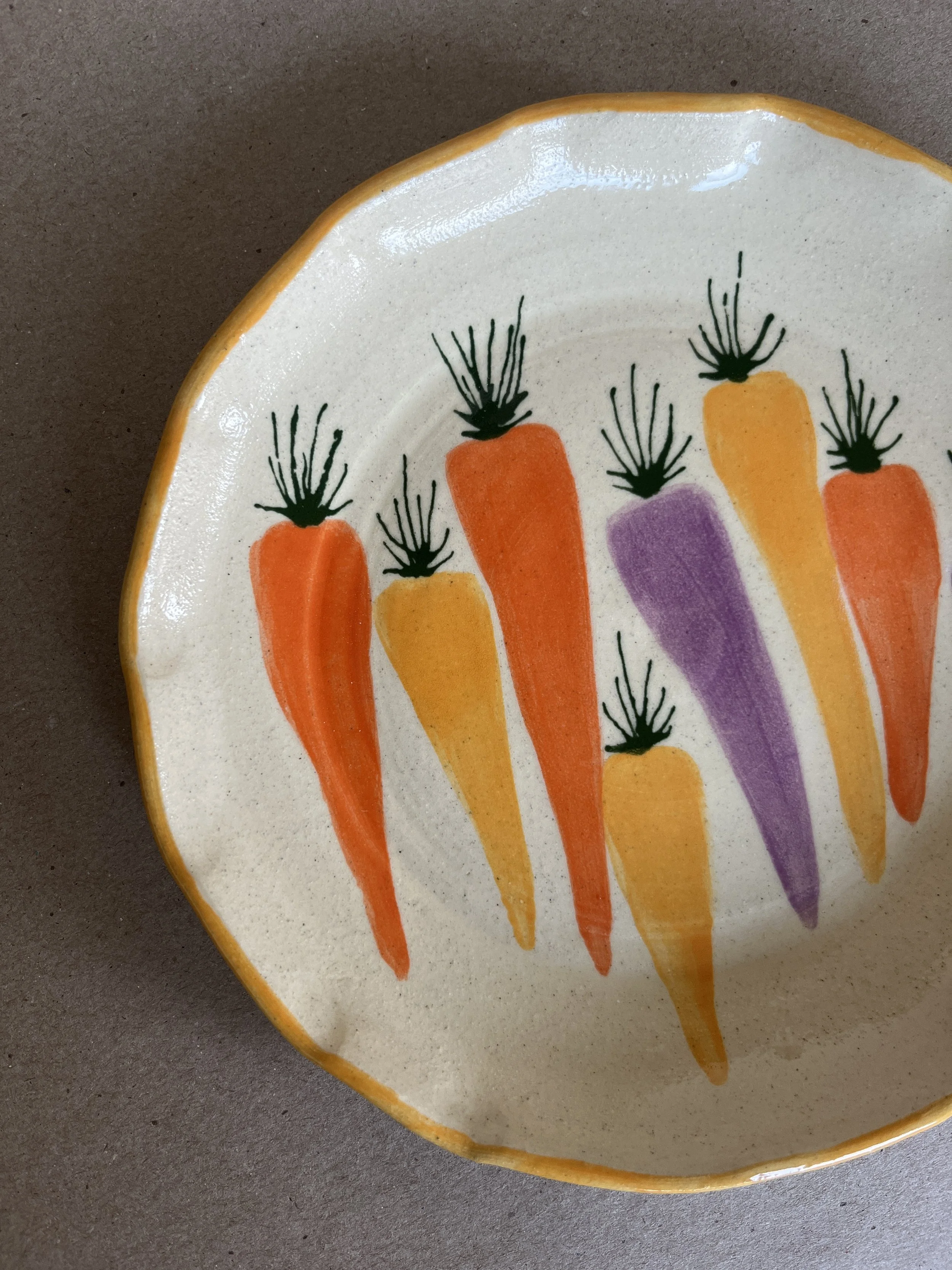 Carrot Harvest Lunch/Salad Plate