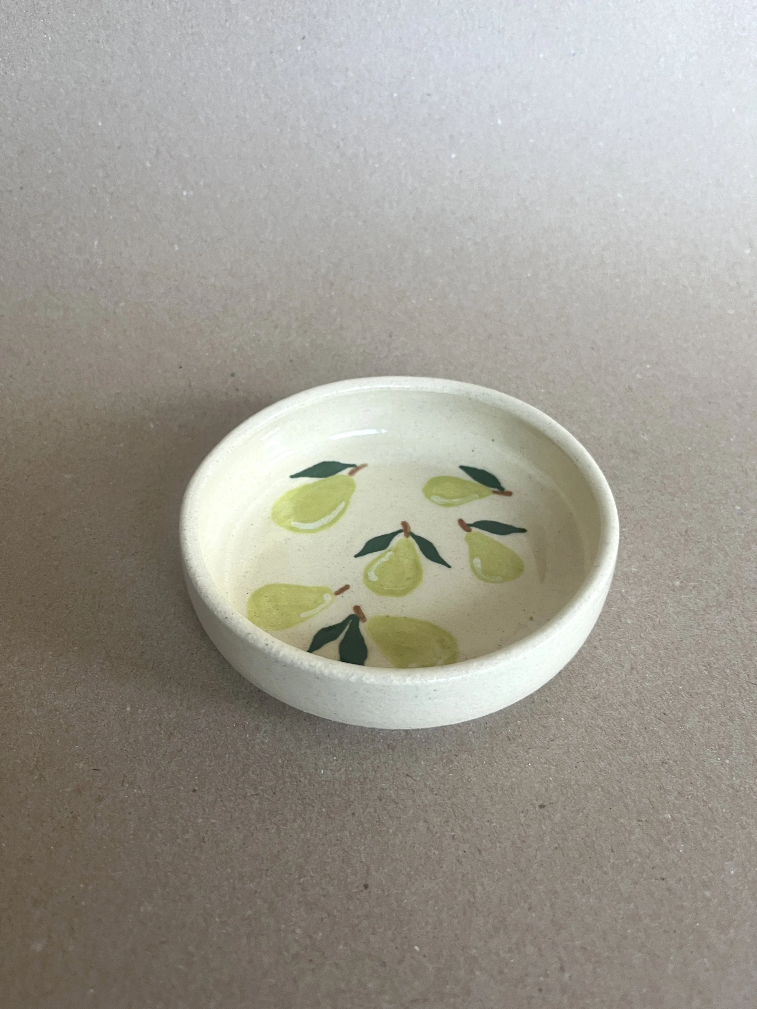 Green Pears Small Bowl