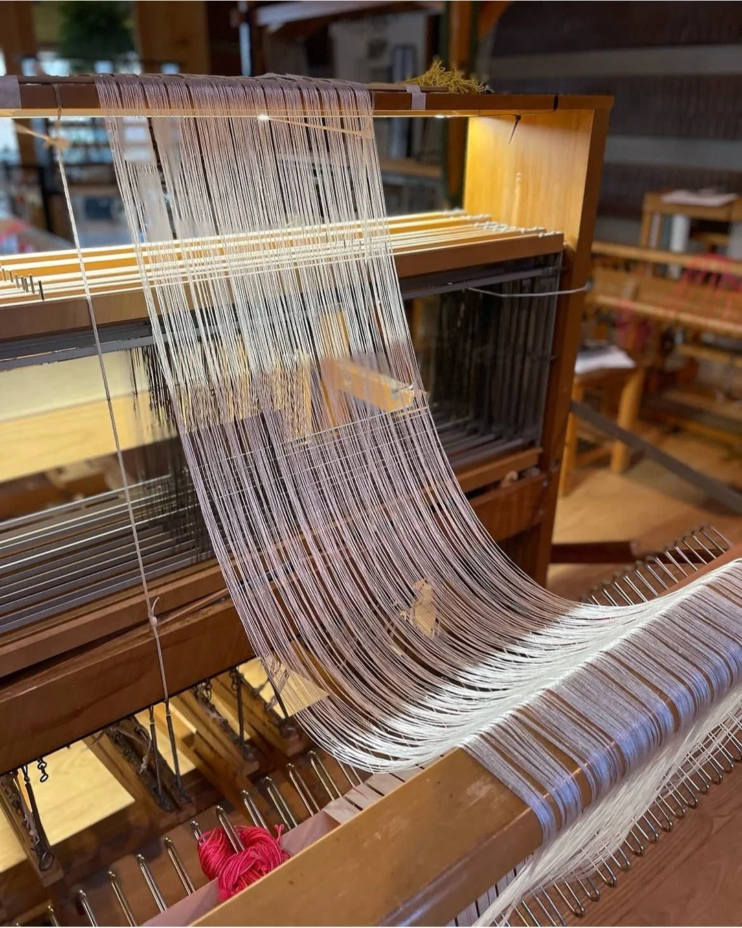 Loom magic from @dougallpaulson.  #thecravecollective #art #color #artwork #weaving