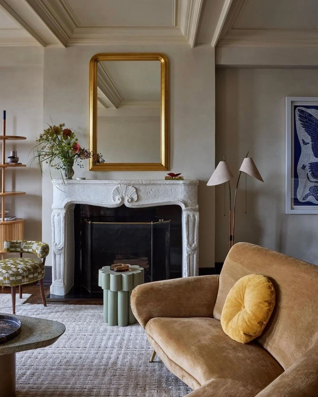 Immaculate details. (Design by @builtinstudio, photo by @kirstenrfrancis)  #thecravecollective #interiordesign #design #livingroom #interiors123