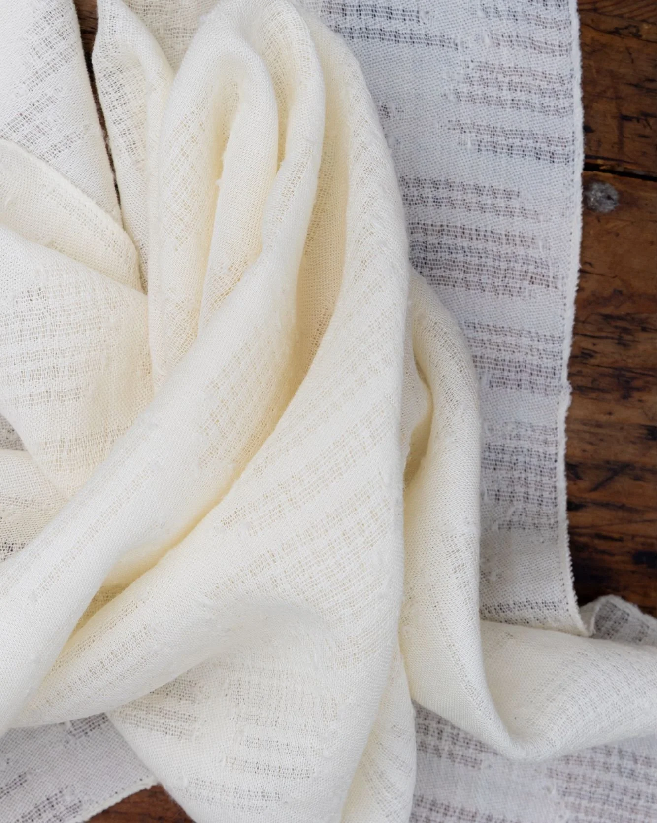 Sheer magic ✨ Hera&rsquo;s subtle transparency plays with light, depth, and dimension &mdash; a quiet statement that reveals more the closer you look.

Swipe to see the full pattern unfold.

#cravecollcection #fabric #textiles #texture #color