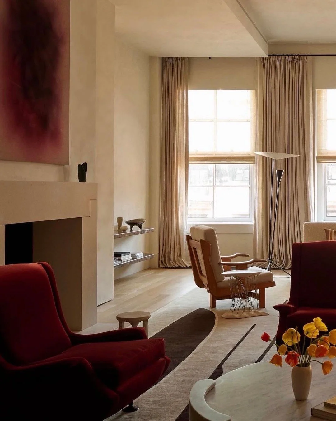 Loft goals. (Design by @sebastianzuchowicki, photo by @a_gaut)  #thecravecollective #interiordesign #design #livingroom #interiors123