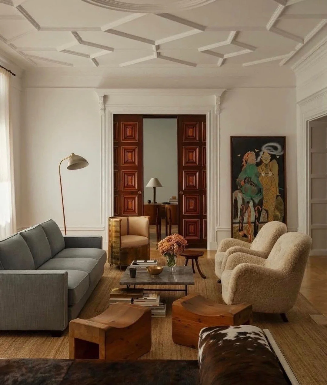 Such attention to detail. (Design by @nordiskagalleriet)  #thecravecollective #interiordesign #design #livingroom #interiors123