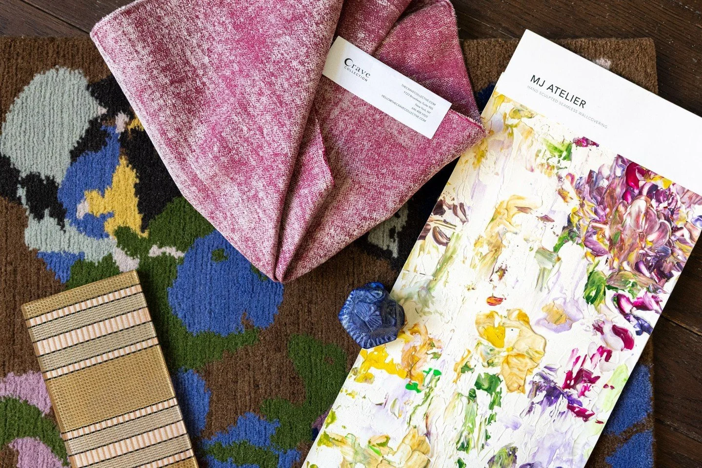 Thinking about a very colorful powerful room. Love these finds from @lamanufacturecogolinofficiel, @dougallpaulson, @mjatelier, and Crave!  #thecravecollection #fabric #textiles #texture #color