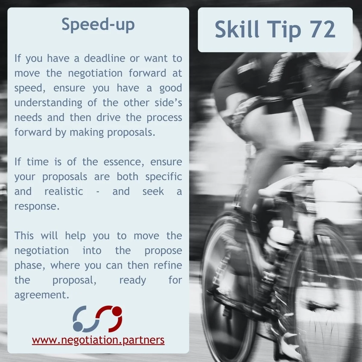 Skill Tip #72 - SPEED UP
