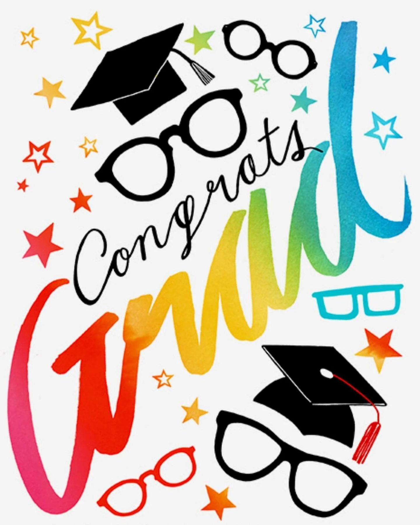 Congratulations to all the graduates for their well deserved success 😁🎓✨🎈