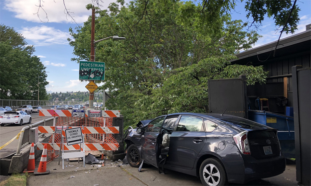 Seattle Uber collision near Canlis restaurant, killing one and injuring several people.