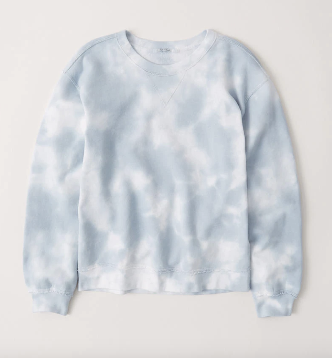 TIE DYE TRENDS blue and white sweater 