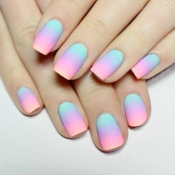 ombre SPRING NAIL INSPIRATION