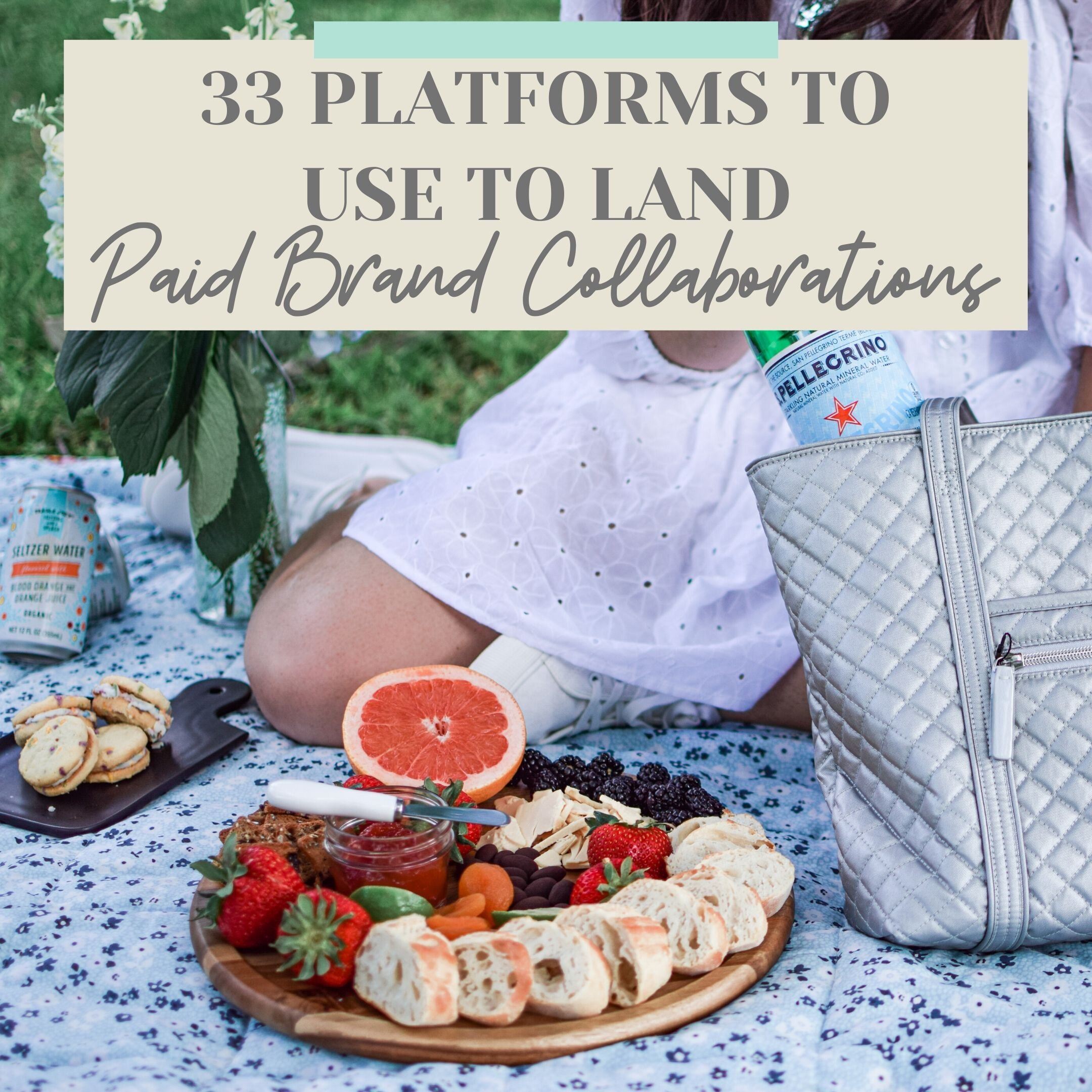 33 PLATFORMS TO USE TO LAND PAID BRAND COLLABORATIONS