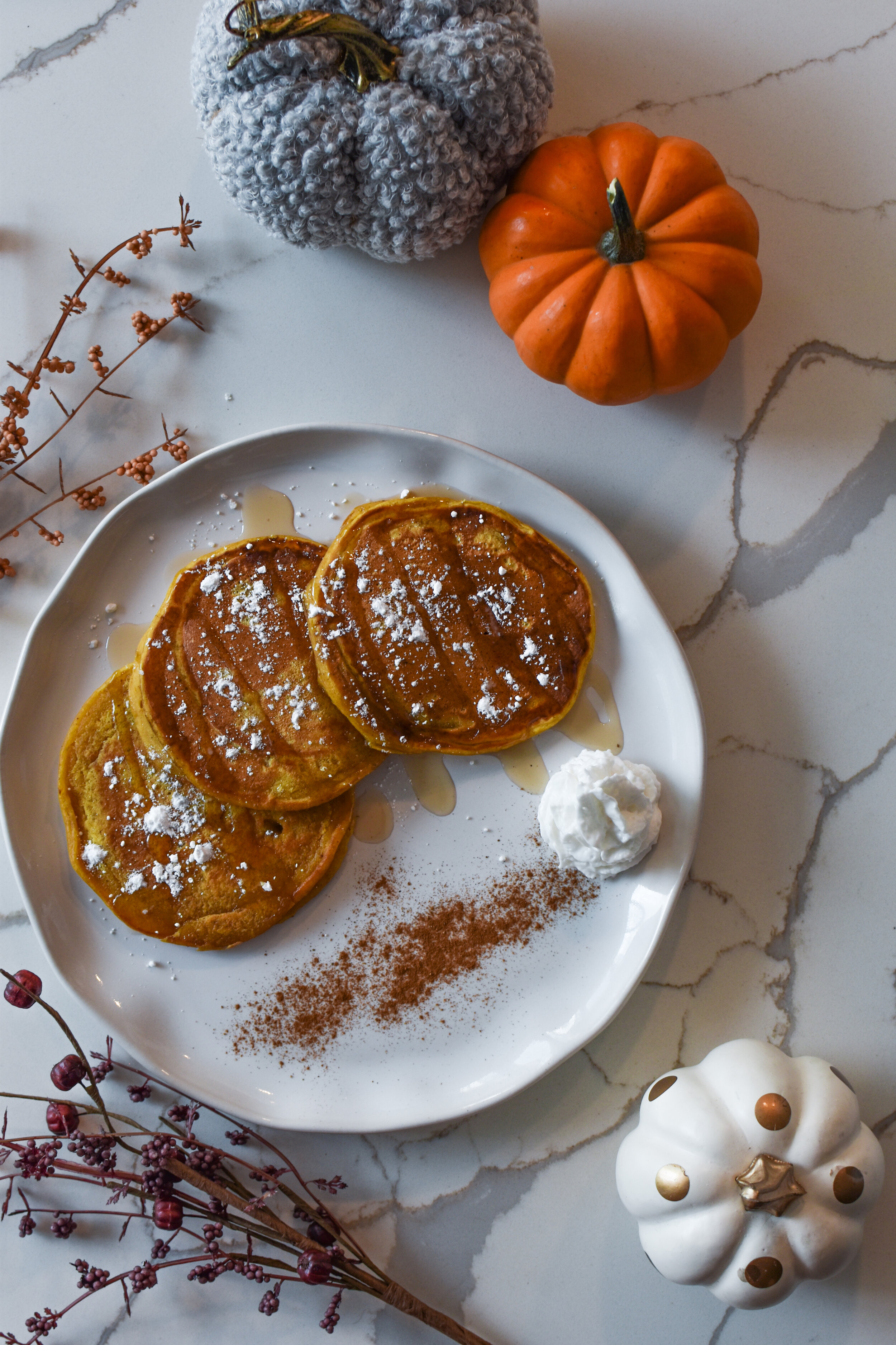 THE MOST DELICIOUS AND EASY PUMPKIN SPICE PANCAKES — Tanna Wasilchak