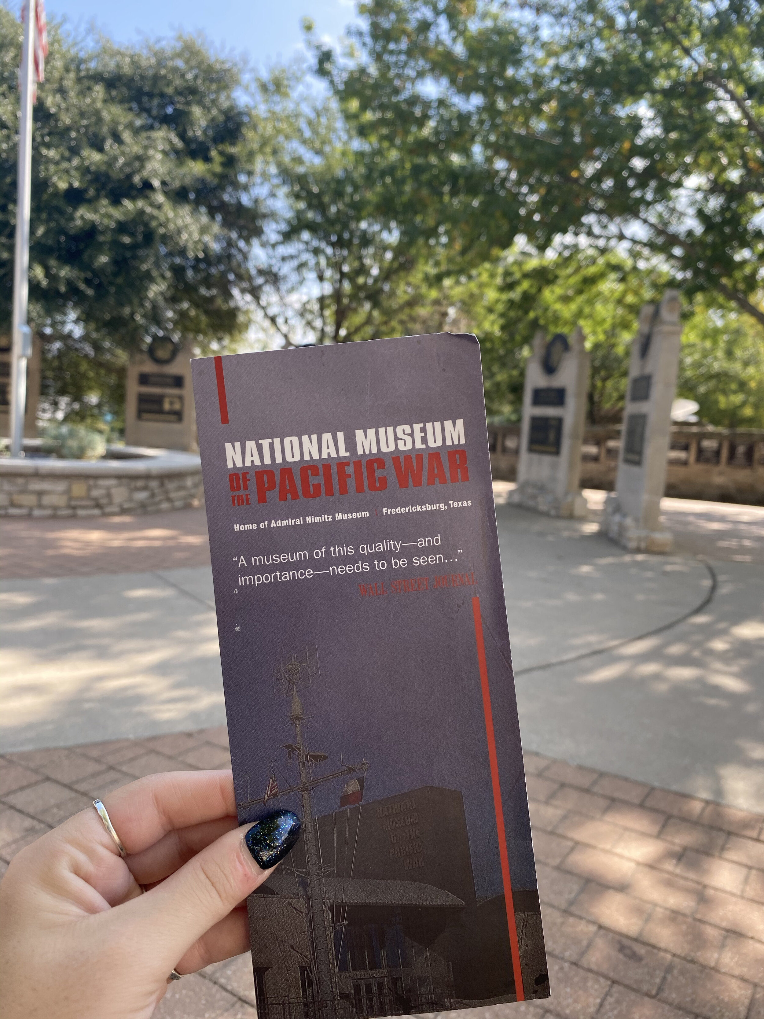 pamphlet for the National Museum of the Pacific War