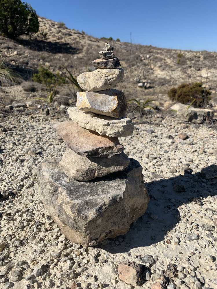 stack of rocks