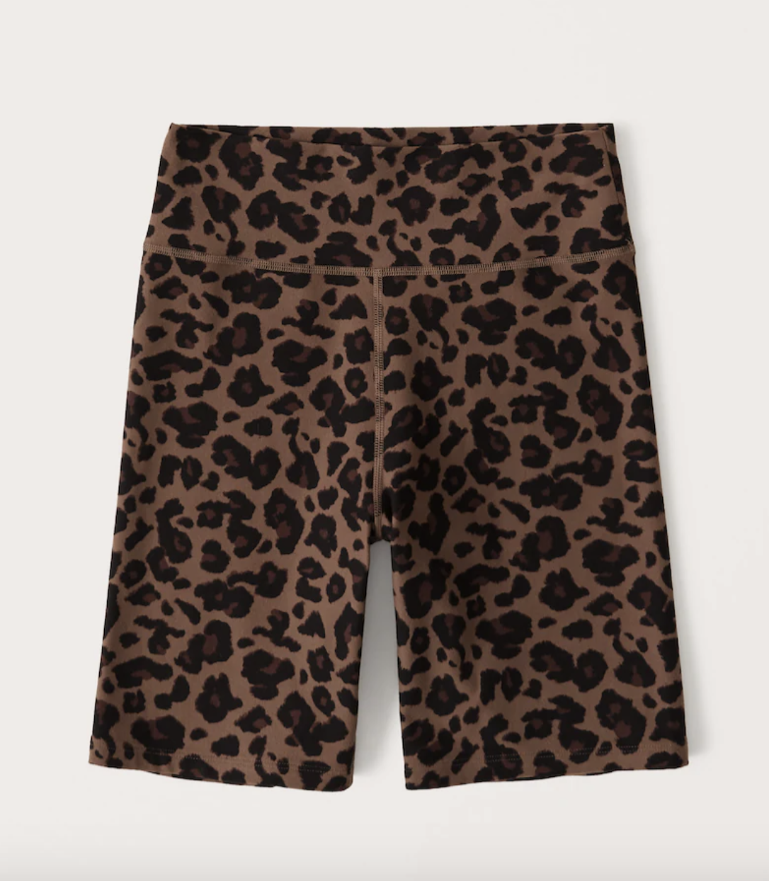 animal print cycling shorts