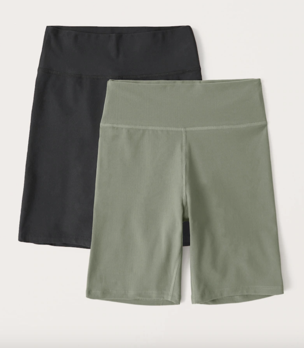 cycling shorts in black and green for OUTFIT INSPIRATION FOR ANIMAL KINGDOM 