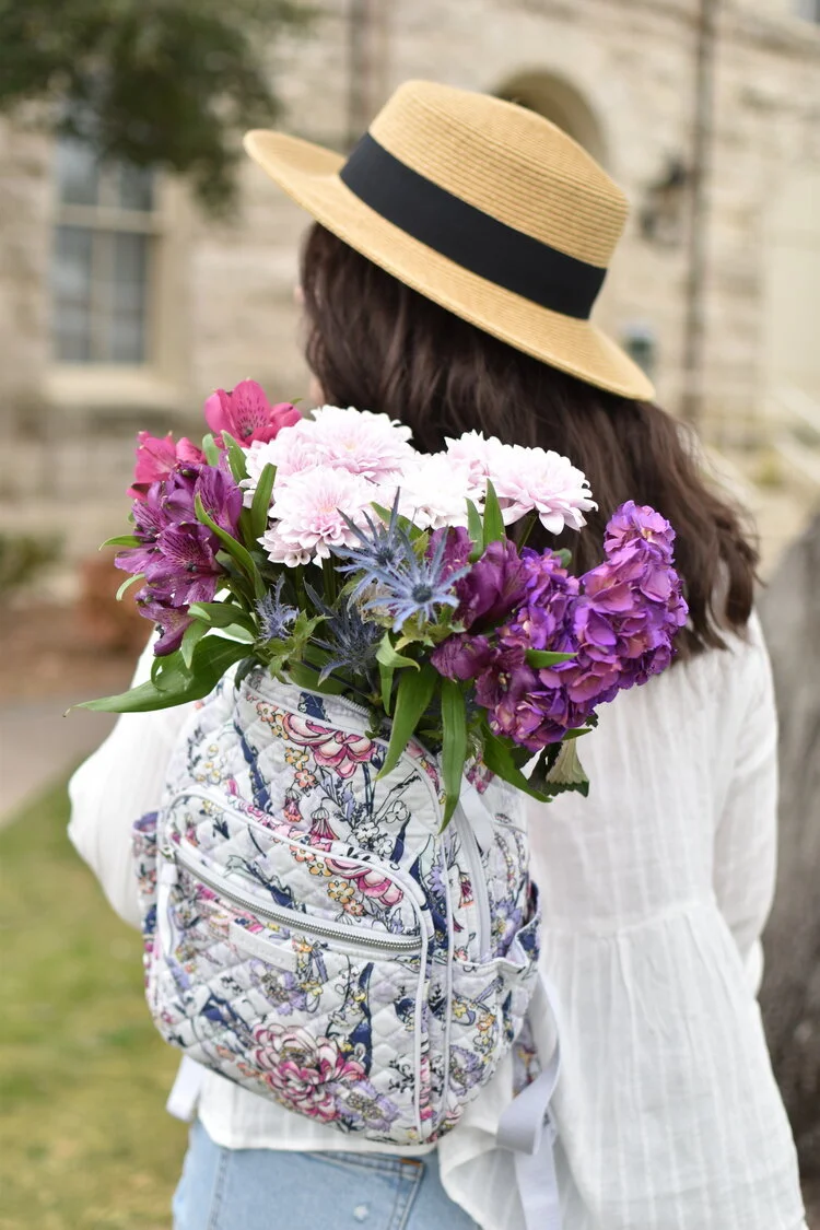 APRIL BLOOMS WITH VERA BRADLEY // I LOVE THESE PATTERNS