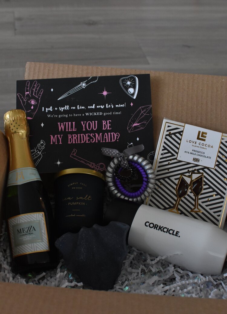 HOW I ASKED MY BRIDESMAIDS TO BE IN MY WEDDING &amp; INCLUDED PRACTICAL GIFTS