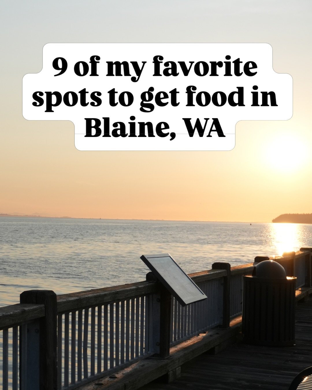 These are some of my favorite places to eat in Blaine, WA! What are yours? 

#blainewashington #blainewa #whatcomcounty #washingtonfoodie #washingtonstate | Where to eat in Blaine, WA, Places to eat in Blaine, WA, Where to eat in Whatcom County, Plac
