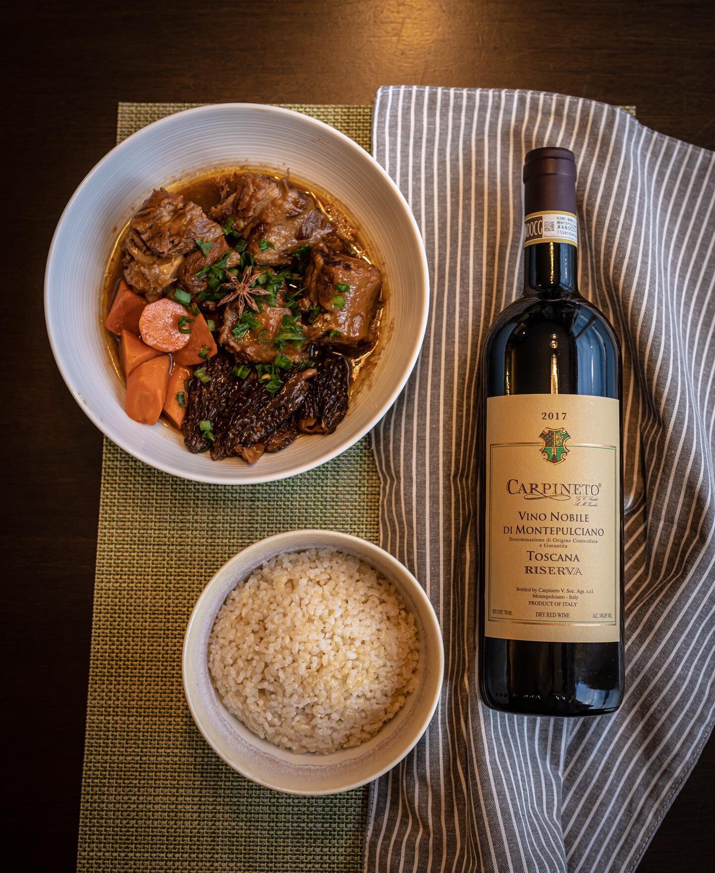 Hope everyone had a great Thanksgiving weekend with family &amp; friends! 🦃️

We were both sick coming back from Vancouver and unfortunately had to cancel all of our plans 🤒️, but I did manage to make our favorite comfort food - Chinese Braised Oxt