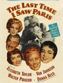 Glorious romantic epic drama loosely based on the ‘Babylon Revisited’ short story by F. Scott Fitzgerald, starring Elizabeth Taylor as a restless rich woman in Paris post-World II, and about the bumpy ride that ensues after she falls in love with an initially much more easy-going veteran and aspiring writer, portrayed by Van Johnson.