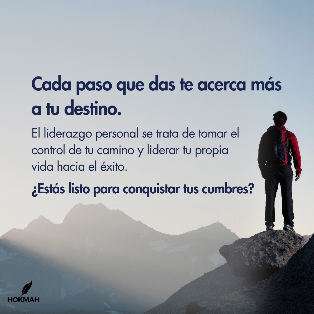 En el viaje del liderazgo, cada paso cuenta. Cada desaf&iacute;o superado nos acerca un poco m&aacute;s a la cima. 🏔️ No te detengas!
.
.
.
#Liderazgo #Superaci&oacute;n #motivacion #EditorialHokmah