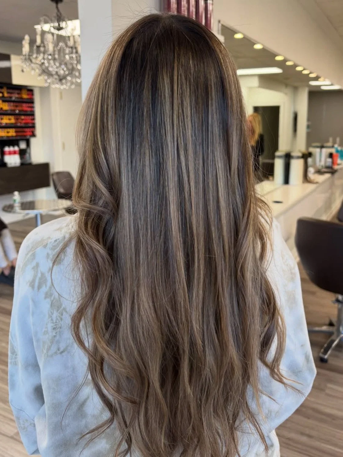 hair painting by Heather | cut &amp; style by Cristin F
&bull;
&bull;
#themakeupstudiony #fyp #hairpainting #longislandhair #redkenblondeiq