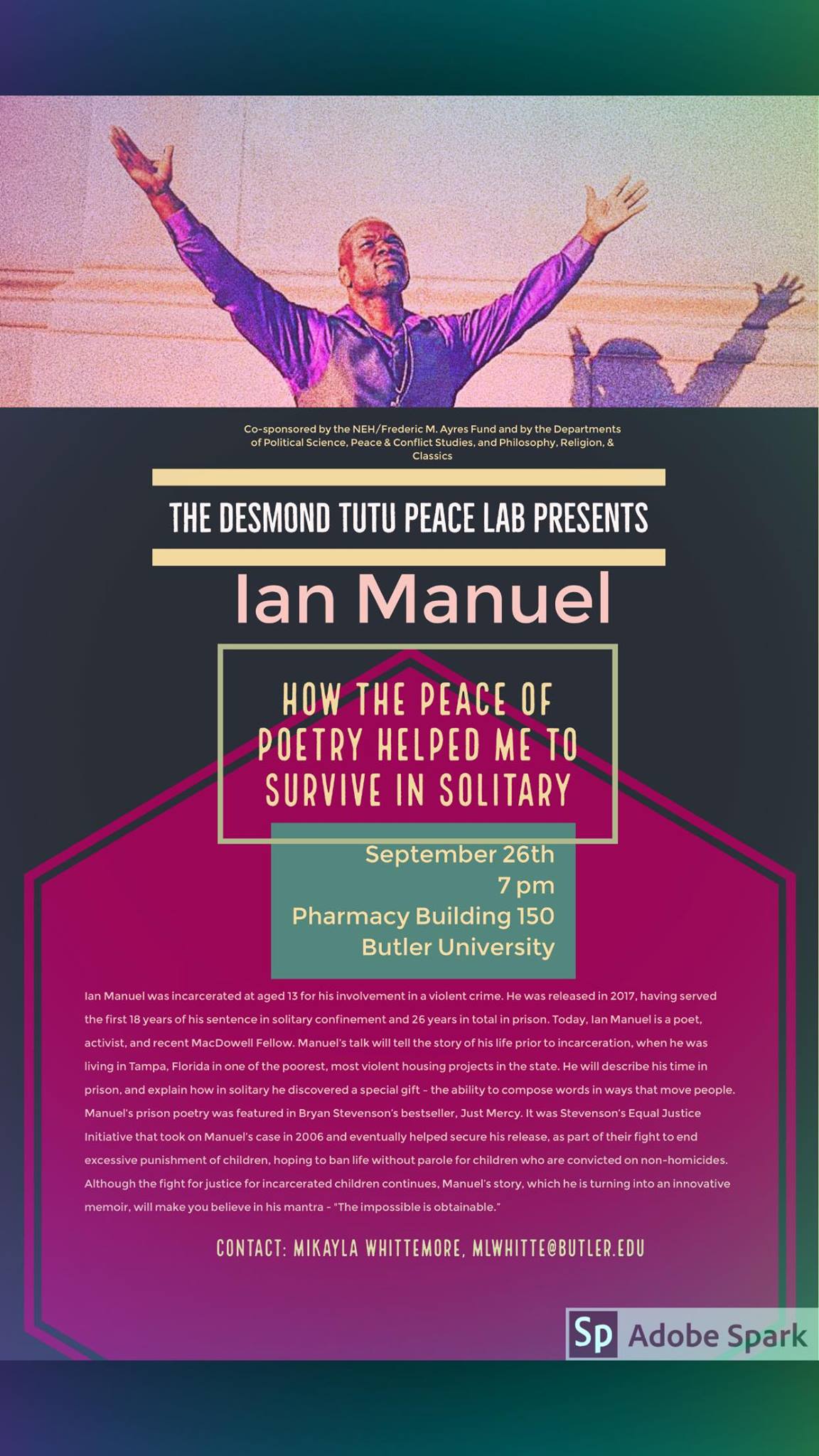  Ian Manuel: How the Peace of Poetry Helped Me Survive in Solitary