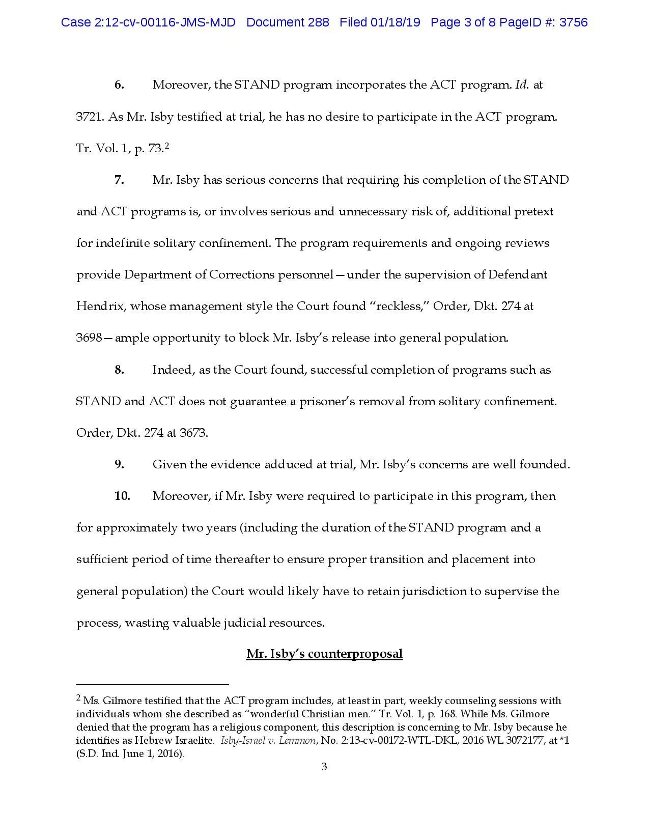 2019-01-18 (Dkt. 288) Isby - Resp. to Hendrix s Proposed Plan (with proposed order)-page-003.jpg